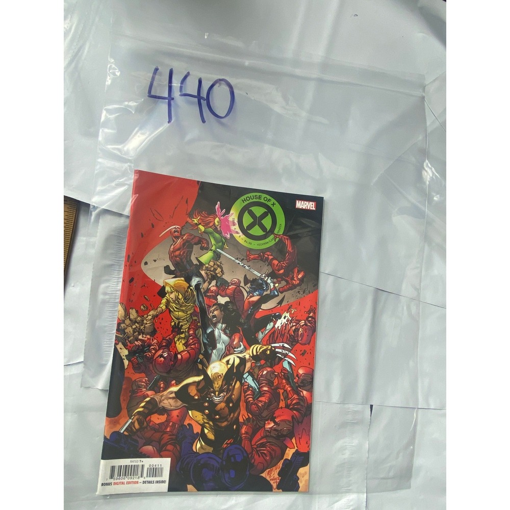 Marvel House of X Comic Book‎ 1 Variant Cover Wolverine Cyclops Jean Grey